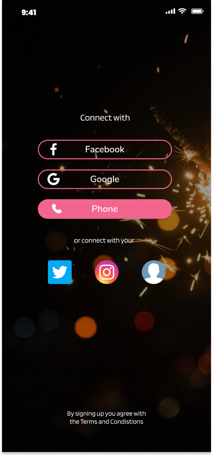 Login Screen