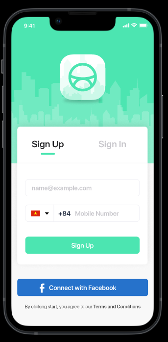 Login Screen